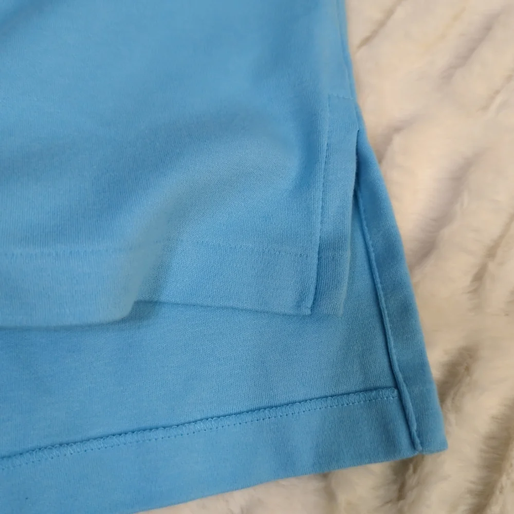 Polo‎ Ralph Lauren Light Blue Short Sleeve Purple Horse Polo Shirt Size Med 598